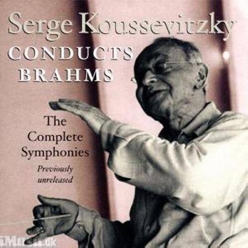 Serge Koussevitzky  
CONDUCTS  
BRAHMS  

The Complete Symphonies  
Previously unreleased
