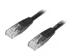 StarTech.com - C6PATCH25BK 25 ft. Cat 6 Black Molded Cat6 UTP Patch Cable