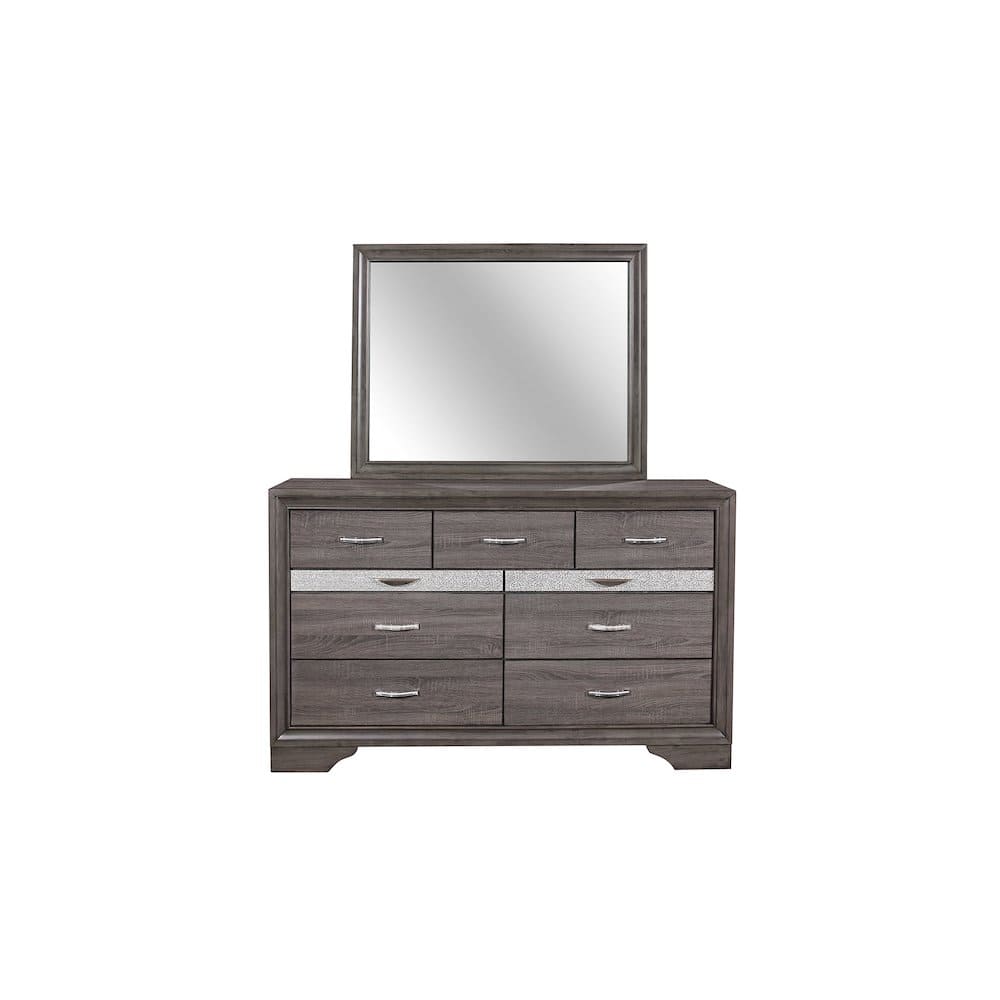 Global Furniture USA - Traditional Glam Seville Grey Mirror - Malamine Grey price history on PriceWatchPro