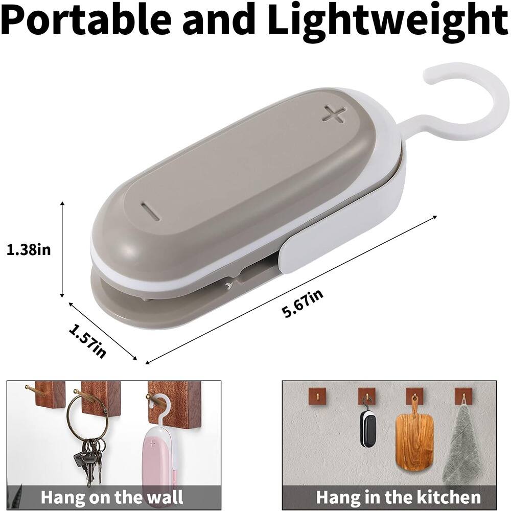 Portable and Lightweight

1.38in  
1.57in  
5.67in

Hang on the wall

Hang in the kitchen