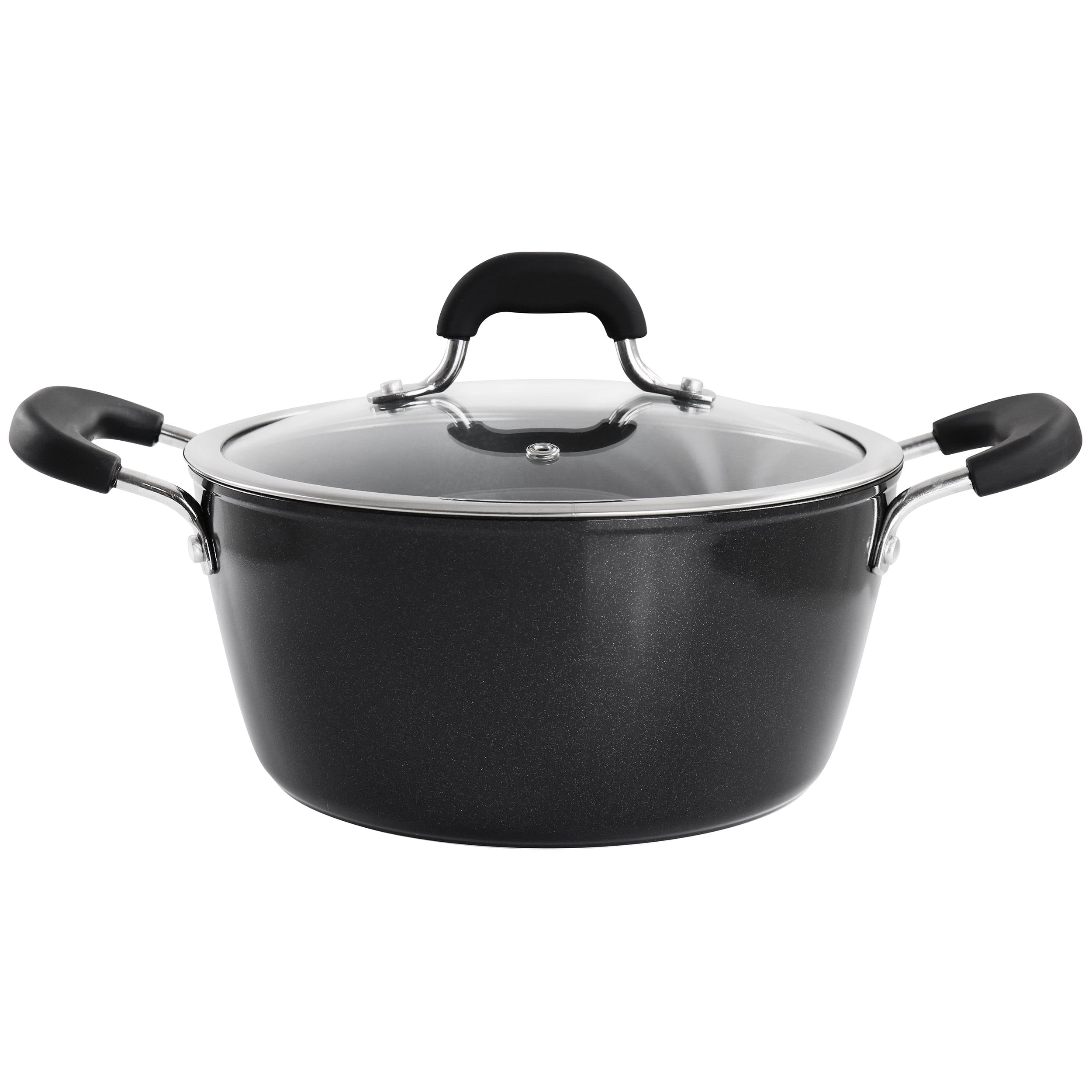 Gibson - Kenmore Arlington 4.5 Quart Dutch Oven with Lid - Black