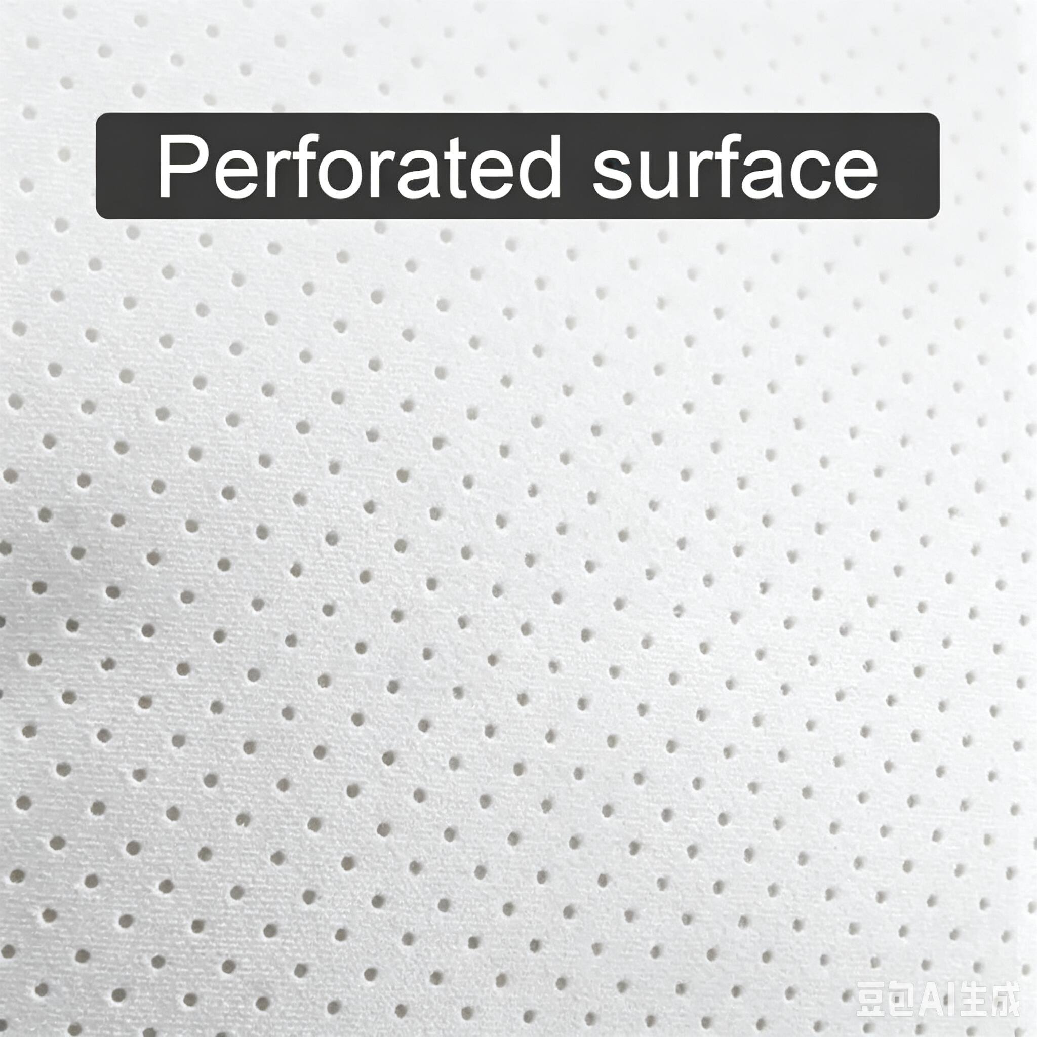 Perforated surface