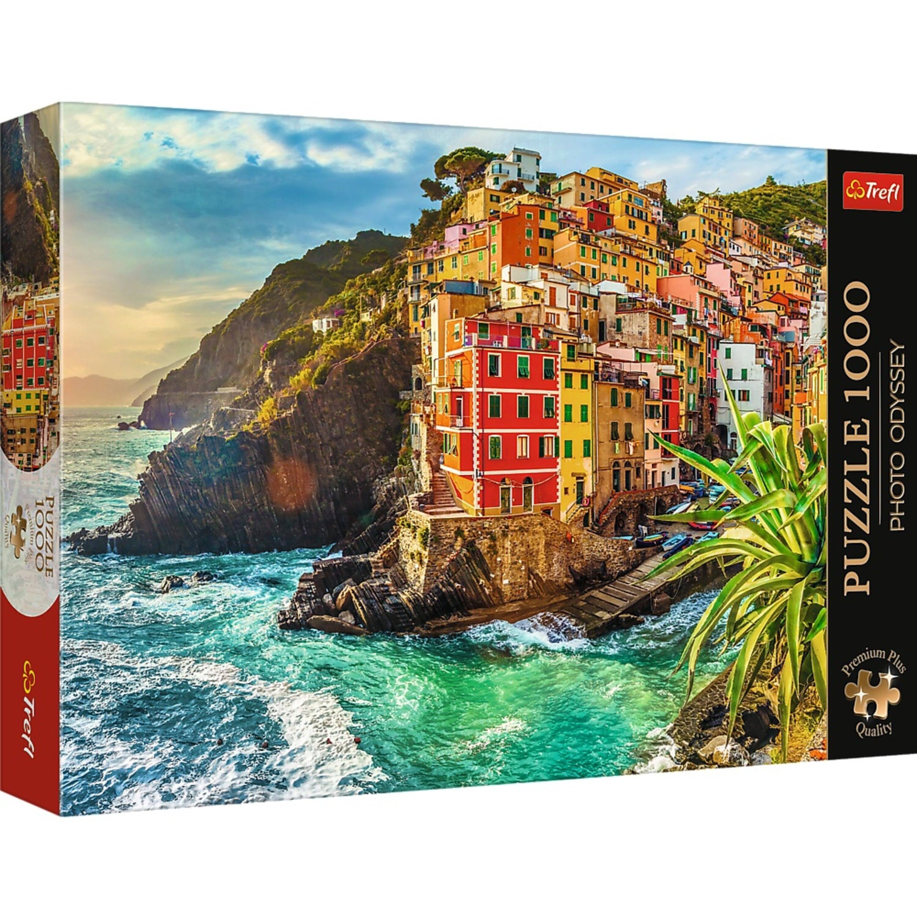 Trefl - Premium Plus 1000 Piece Puzzle - Town of Riomaggiore, Italy