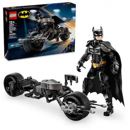 LEGO 12+ 76273 Batman Construction and the Figure a Bat-Pod 713 pcs/pzs DC