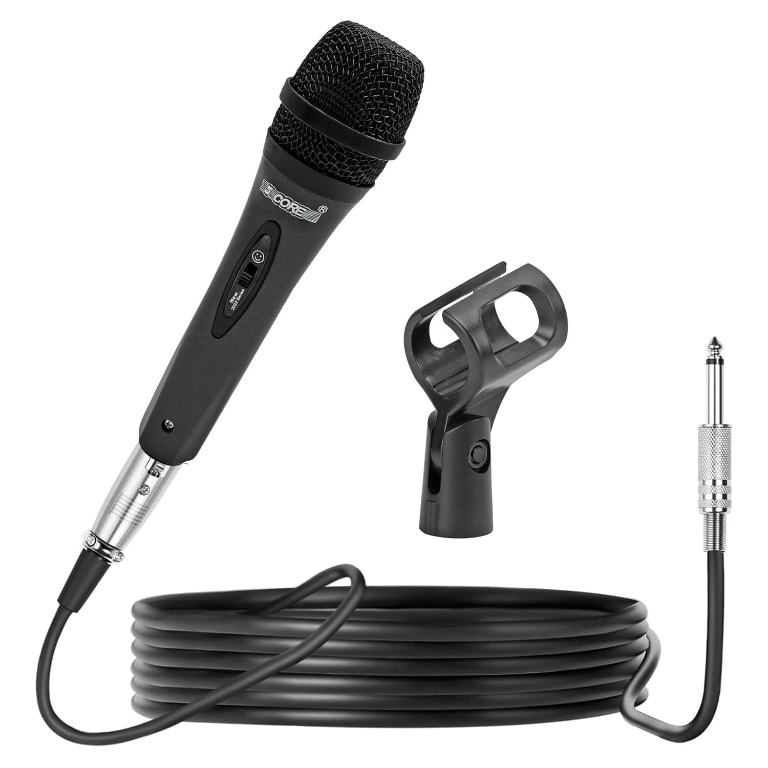 5 CORE - XLR Microphone Dynamic Mic Karaoke Singing Studio Mics Handheld  -PM-286