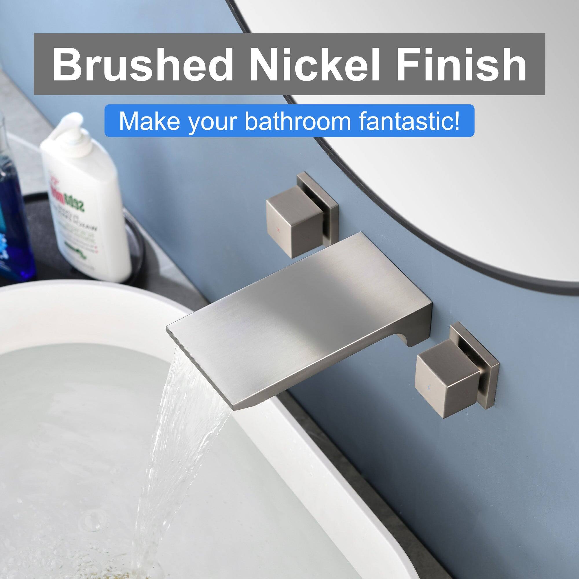 Brushed Nickel Finish  
Make your bathroom fantastic!