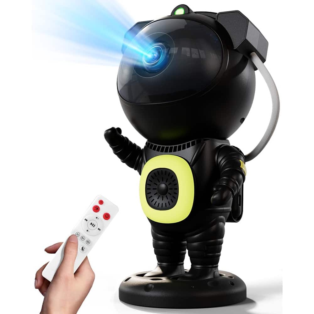 ACJPR - Galaxy Projector Star Projector for Bedroom with Night Light, White Noise, Bluetooth Speaker, Room Decor