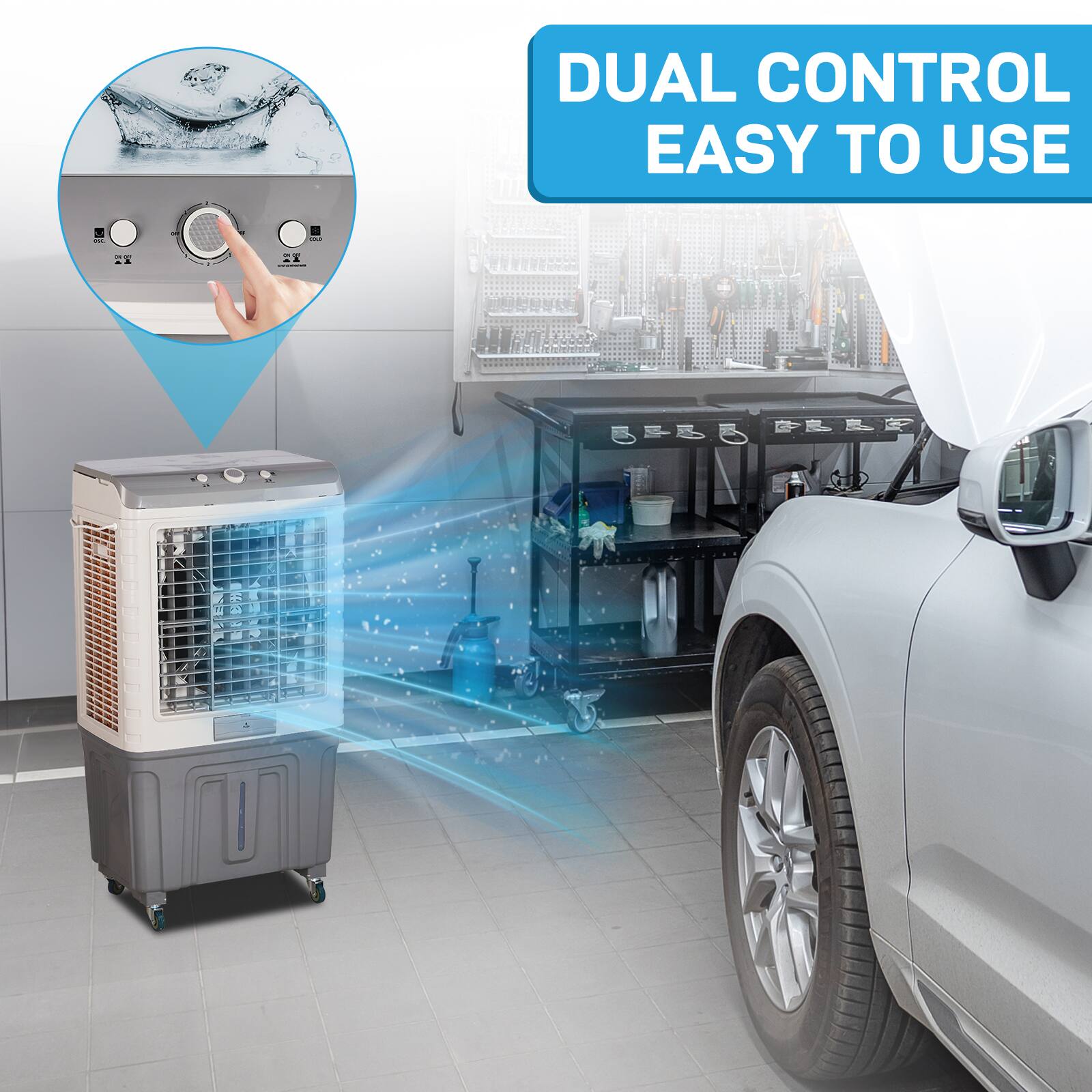 DUAL CONTROL EASY TO USE