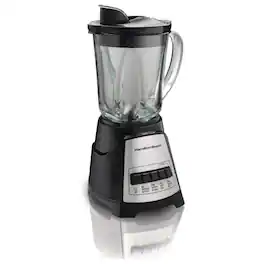Hamilton Beach - Power Elite 700W Glass Jar Blender - Black