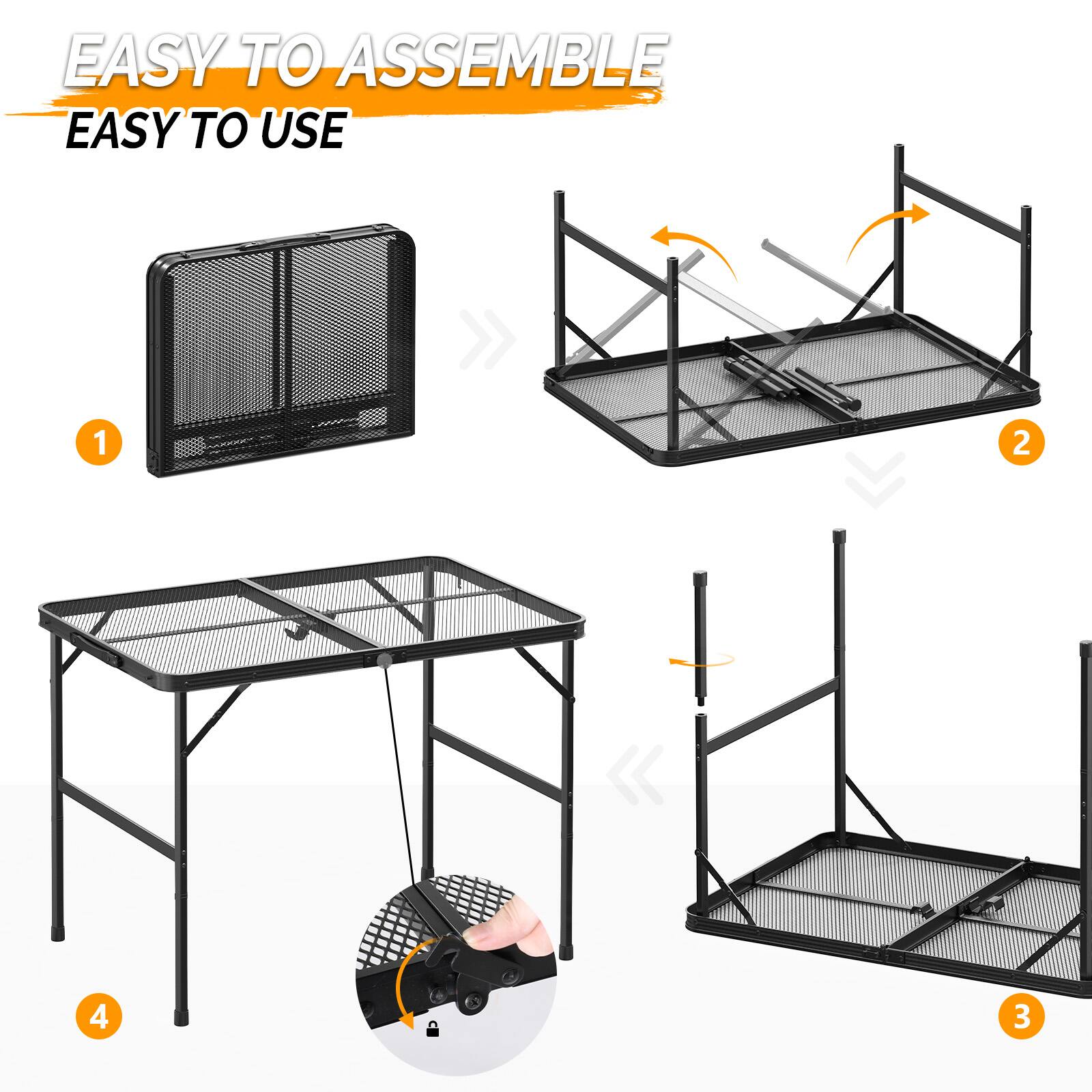 EASY TO ASSEMBLE  
EASY TO USE  

1  
2  
3  
4