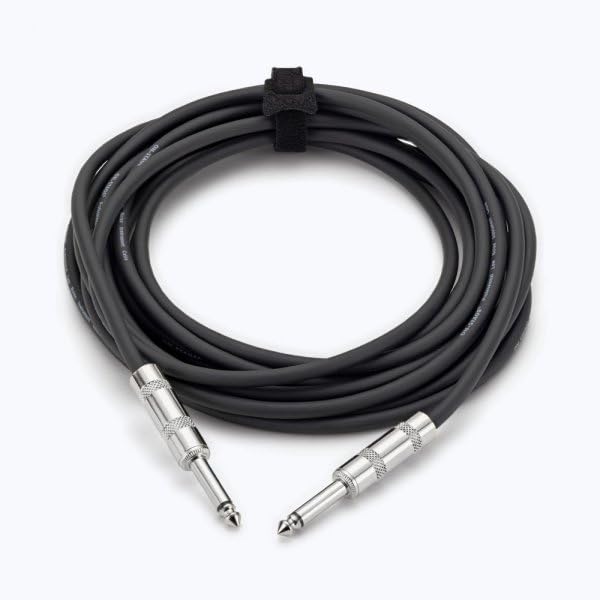 Alt View 4. On Stage Stands - On-Stage IC-20 Instrument Cable (QTR-QTR, 20') - Black.