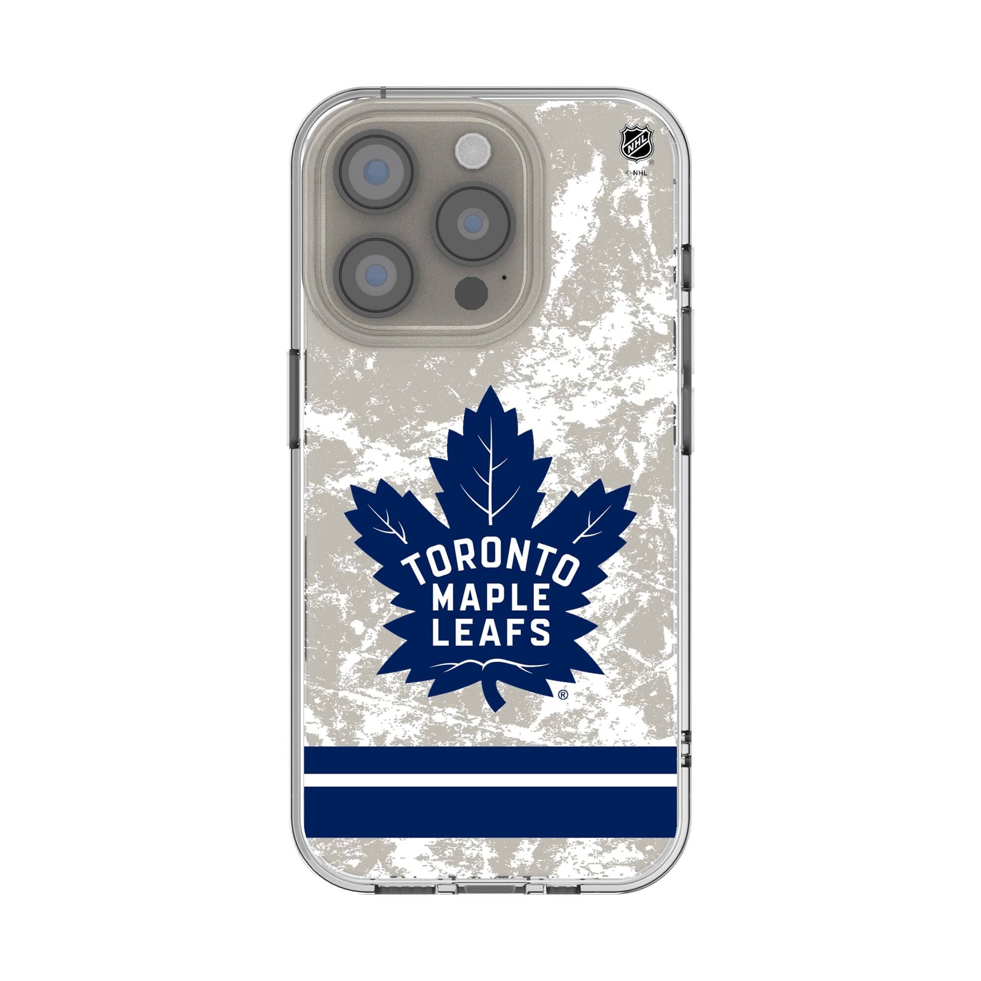 Keyscaper - NHL - Toronto Maple Leafs iPhone Stripe Clear Ice Case - 12/12 Pro - Multicolor price history on PriceWatchPro