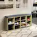 Alt View 11. Costway - Entryway Padded Shoe Storage Bench 10-Cube Organizer Bench Adjustable Natural - Natural.