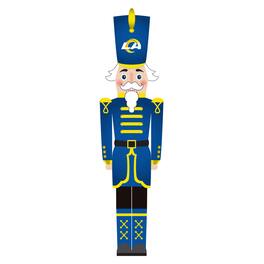 Fan Creations - Los Angeles Rams 46" Nutcracker Leaner - Multicolor