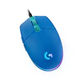 Logitech - G203 LIGHTSYNC Wired Optical Gaming Mouse with 8,000 DPI sensor - Wired - Blue