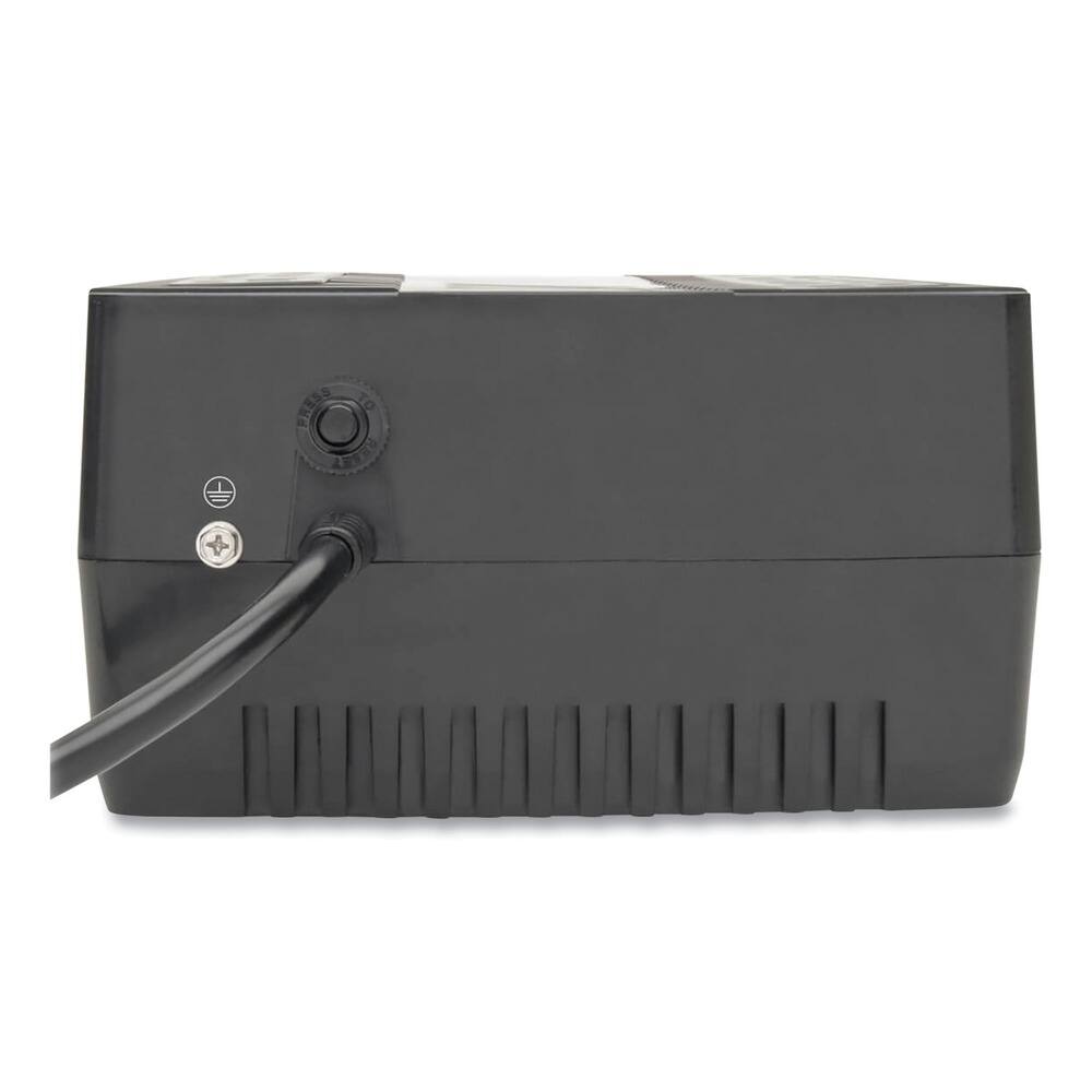 Back. Tripp Lite - Tripp Lite AVR900U AVR Series 900 VA 420 J Ultra-Compact 12-Outlet Line-Interactive UPS - Black.