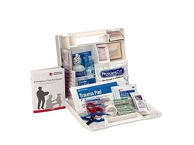 Emergency First Aid Guide

Physicians Cure
Sterile Gauze Pads

Trauma Pad

Sterile