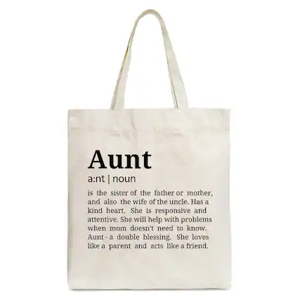 Aunt
a:nt | noun
is the sister of the father or mother, and also the wife of the uncle. Has a kind heart. She is responsive and attentive. She will help with problems when mom doesn't need to know. Aunt - a double blessing. She loves like a parent and acts like a friend.