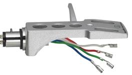 Audio-Technica - ATHS1 Half Inch Mount Universal Phonograph Headshell - Silver