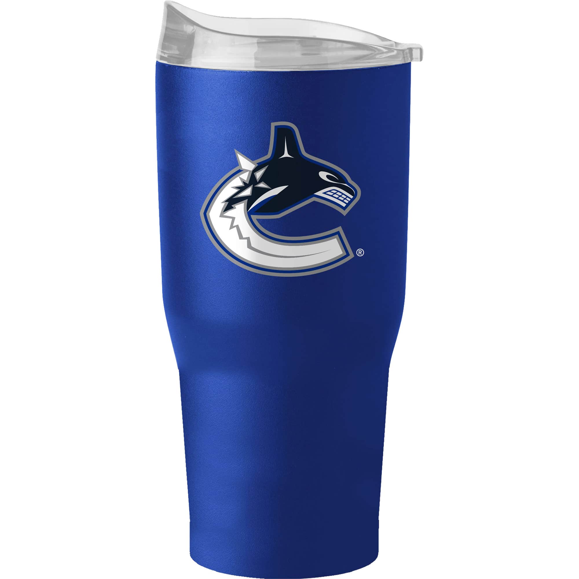 Front. Logo Brands - Vancouver Canucks 30oz. Flipside Powder Coat Tumbler - Multicolor.