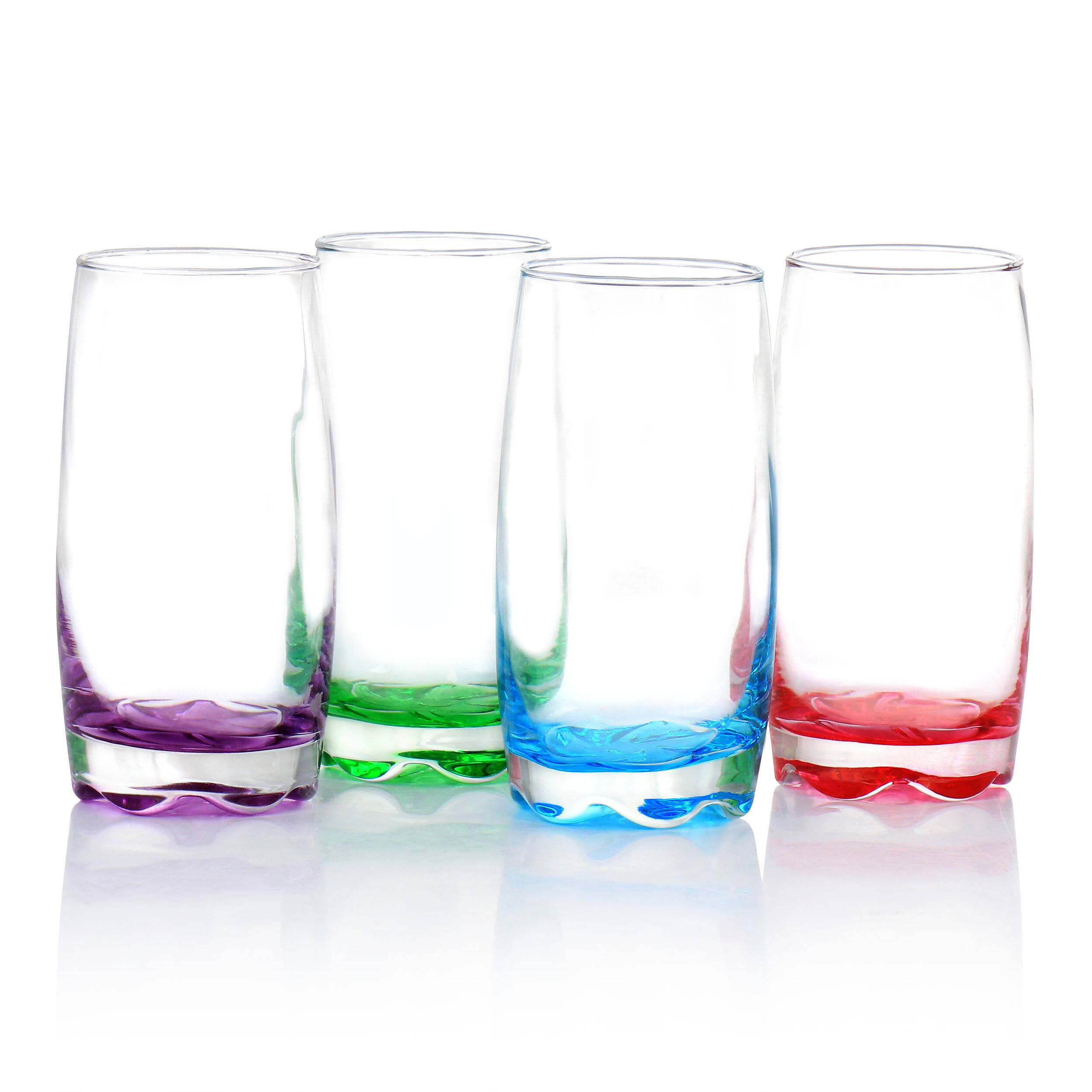 Alt View 8. Gibson - Karissa 8-Piece Glass Tumbler Set - Assorted.
