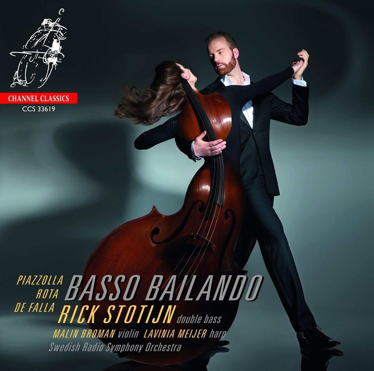 Piazzolla / Stotijn - Basso Bailando  - COMPACT DISCS