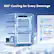 360° Cooling for Every Beverage
40°F-61°F
40°F-43°F
Pure milk
40°F-46°F
Iced cola
41°F-48°F
Champagne
45°F-50°F
Red wine