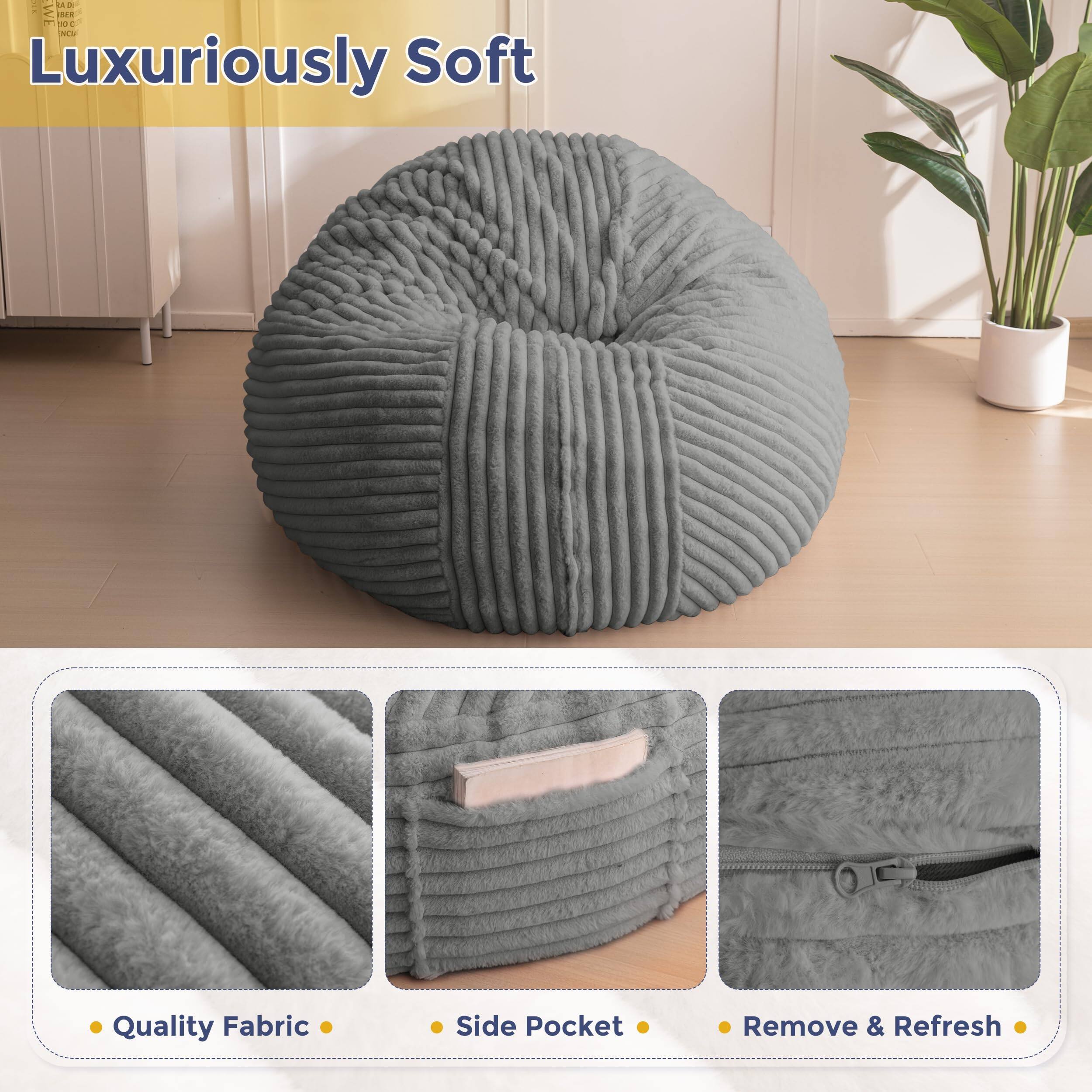 Luxuriously Soft

- Quality Fabric
- Side Pocket
- Remove & Refresh