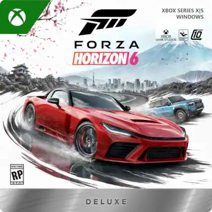 XBOX SERIES X|S WINDOWS
FORZA HORIZON 6
XBOX GAME STUDIOS
RATING PENDING RP ESRB
DELUXE - E (Everyone)