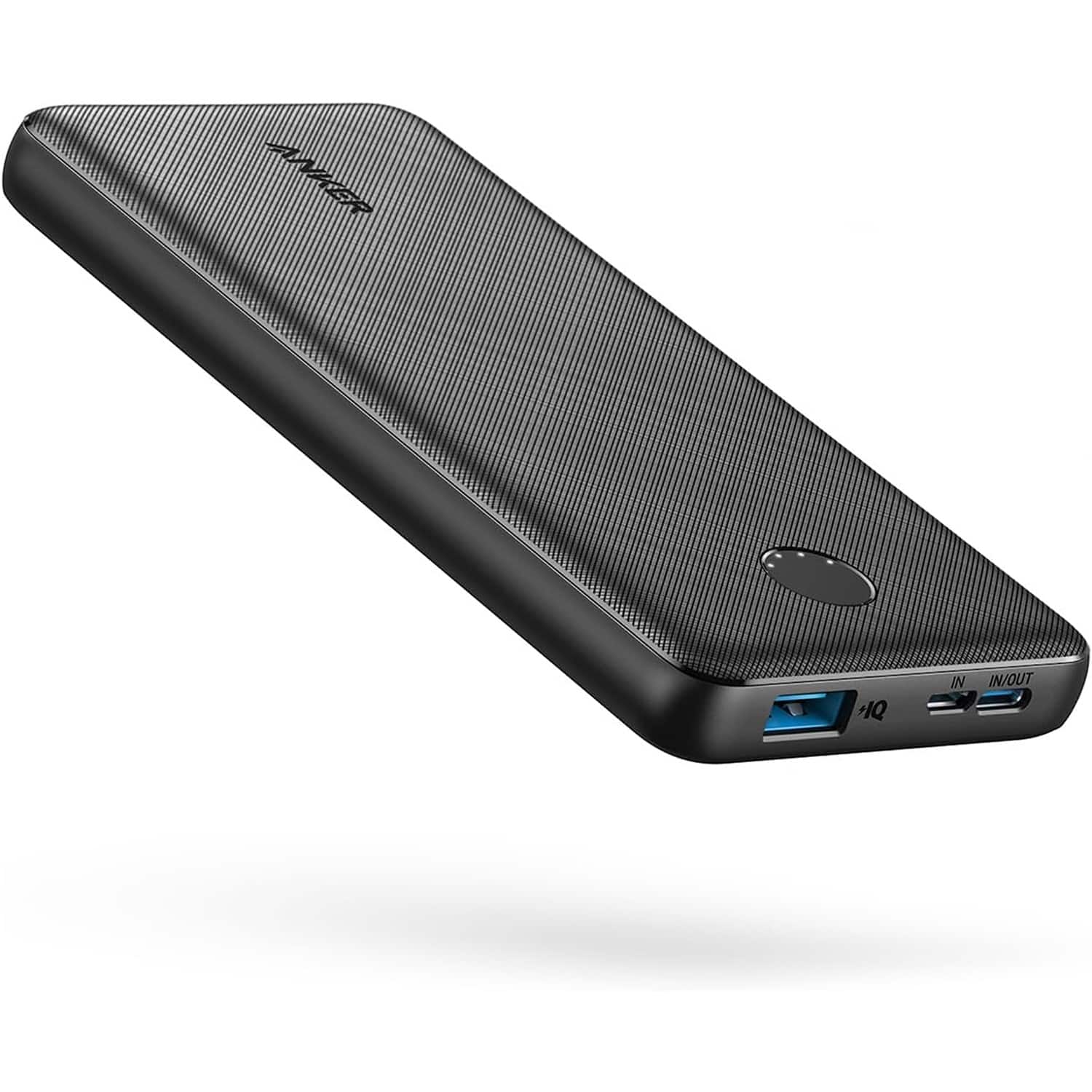PARKER SLATER - PowerCore 10K 10,000mAh Power Bank with PowerIQ, USB-C In/Out, 1 Pack - Black