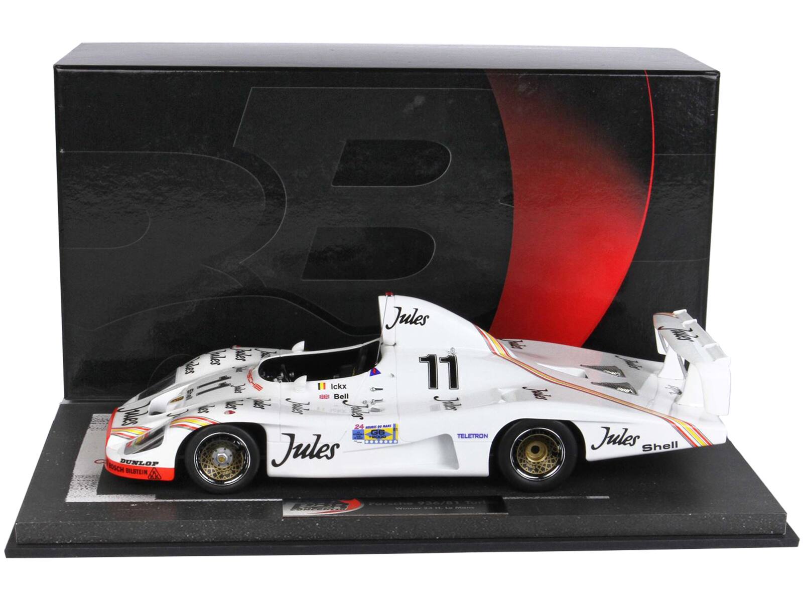 les Jules 11 Ickx TOICE Bell 24 25k RANS G6 TELETRON BOSCH DUNLOP Jules BILSTEIN  
Jules Shell