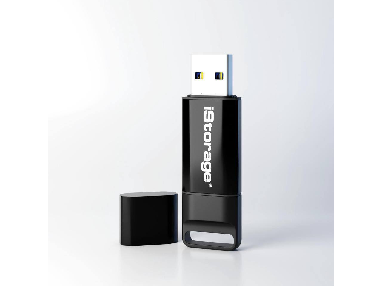 Alt View 10. iStorage - iStorage datAshur Personal2 32GB Hardware Encrypted USB 3.0 Flash Drive AES-XTS 256-bit (IS-FL-DAP3-B-32) - Black.