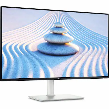 Front. Dell - Dell Plus S2725HS 27" Class Full HD LED Monitor - 16:9 - Ash White - 27" Viewable - In-plane Switching (IPS) Technology - Black.