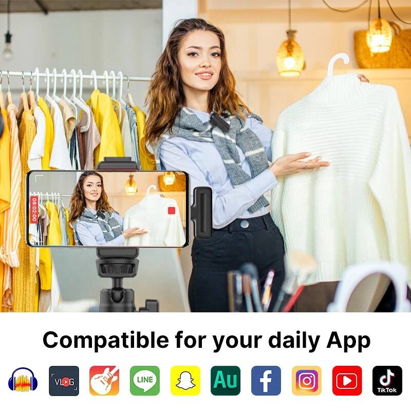 Compatible for your daily App

VLOG LINE Au f Instagram YouTube TikTok
