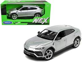 Lamborghini Urus "NEX Models" 1/24 Diecast Model Car by Welly - Gray Metallic