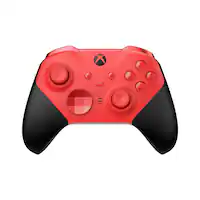 Microsoft - Elite Series 2 Core Wireless Controller for Xbox Series X, Xbox Series S, Xbox One, and Windows PCs - Red - Front_Zoom
