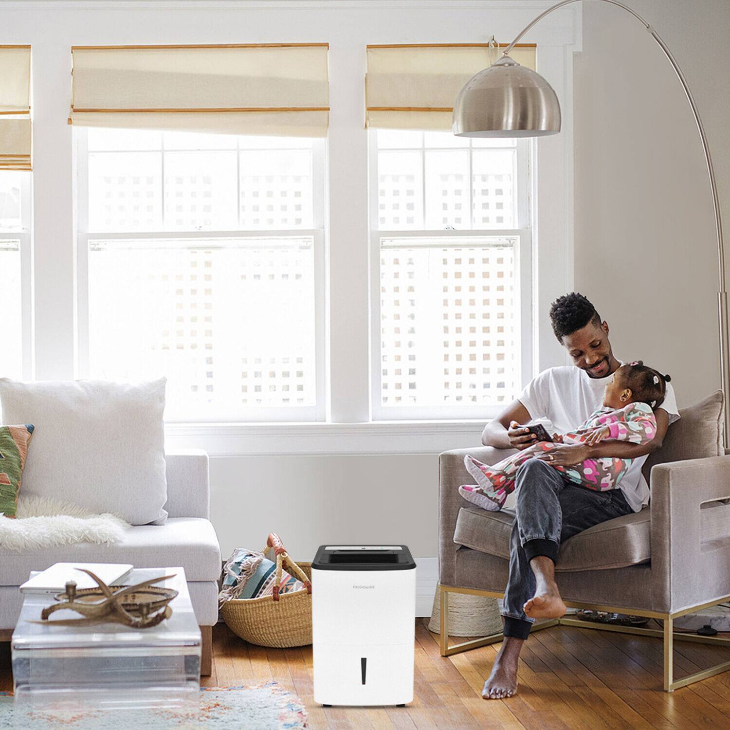 Alt View Zoom 16. Frigidaire - 50 Pint Dehumidifier with Built-In Pump - White.