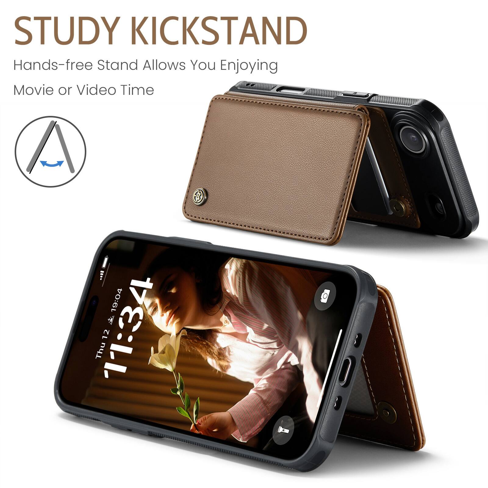 STUDY KICKSTAND  
Hands-free Stand Allows You Enjoying Movie or Video Time
