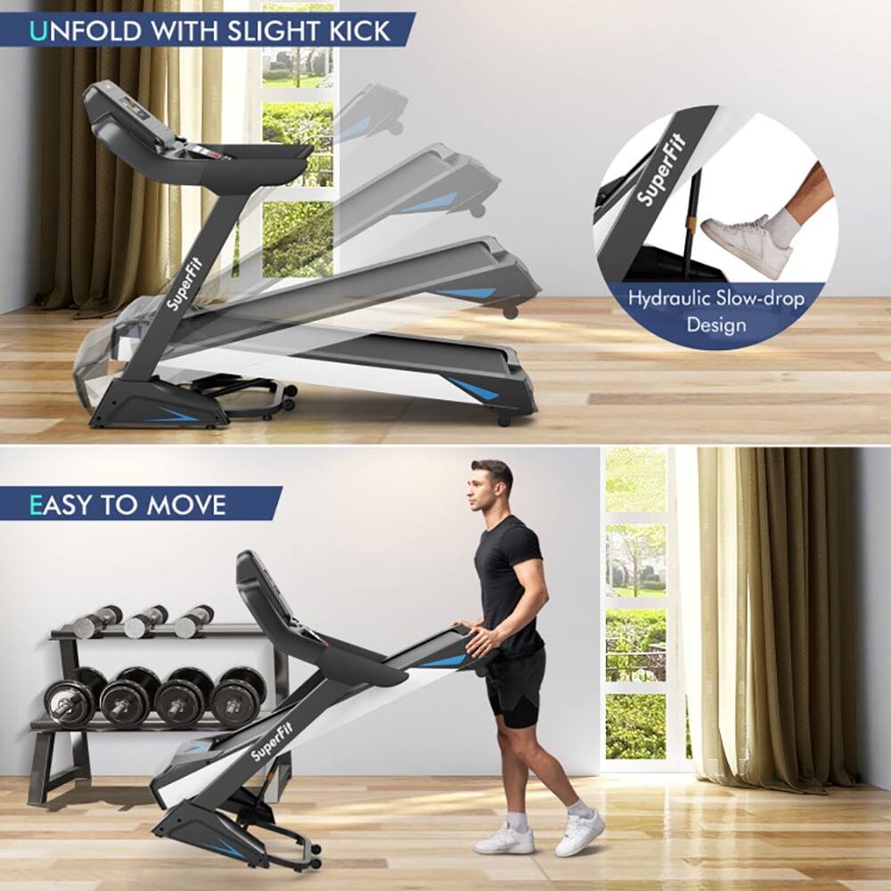 UNFOLD WITH SLIGHT KICK  
SuperFit Hydraulic Slow-drop Design  
EASY TO MOVE  
SuperFit