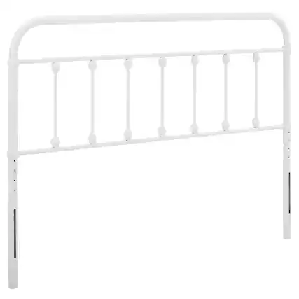 Front. Modway - Sage Metal Full Headboard by Modway - White.
