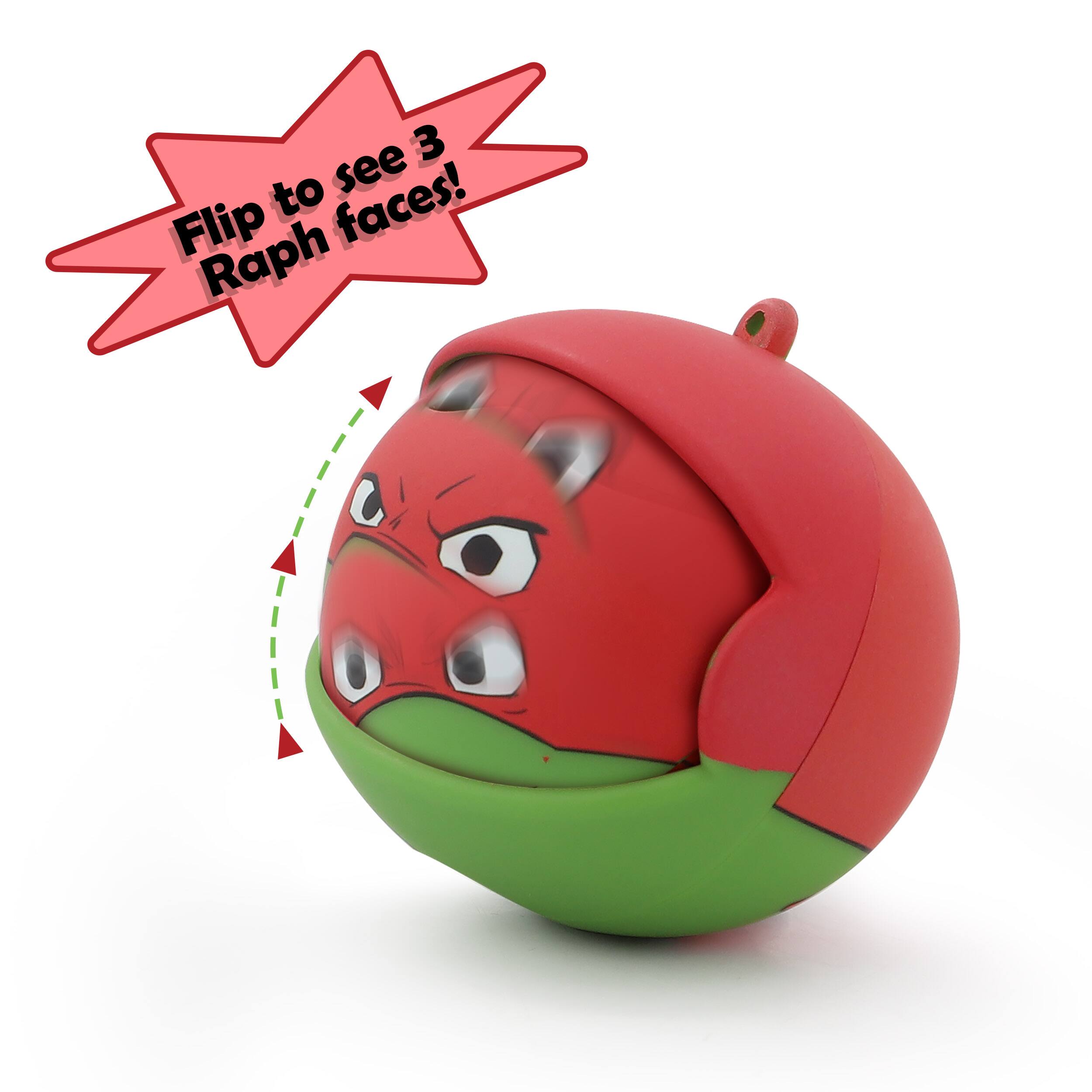 Flip to see 3 Raph faces!