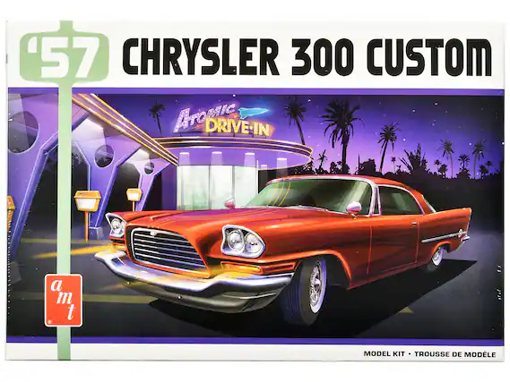 57 CHRYSLER 300 CUSTOM
ATOMIC DRIVE-IN
a m t
MODEL KIT • TROUSSE DE MODÈLE