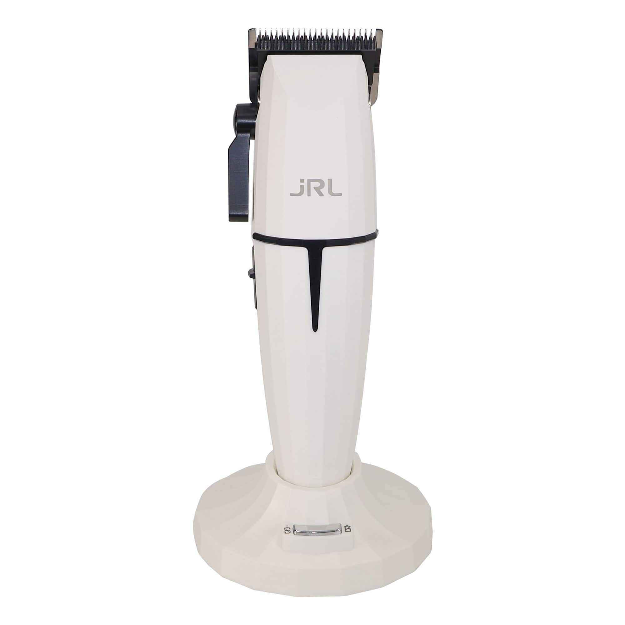 Front. JRL - JRL GHOST Professional Cordless Hair Clipper - White (Dual Voltage) 2020C-B-W - White.