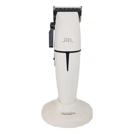 Front. JRL - JRL GHOST Professional Cordless Hair Clipper - White (Dual Voltage) 2020C-B-W - White.