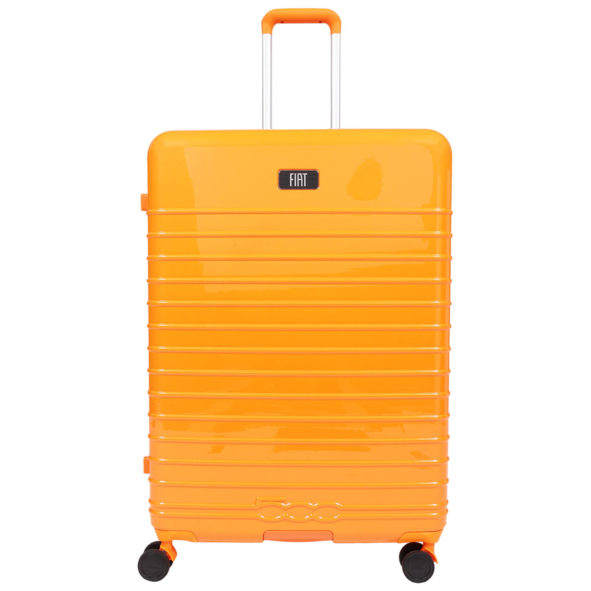 Front. Ful - 31.5" Expandable Hardside Spinner Luggage - ORANGE.