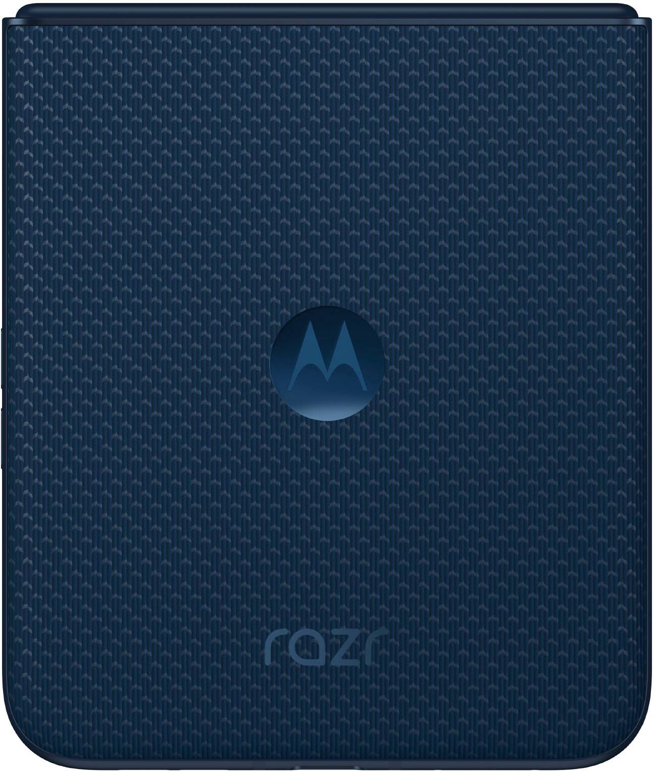 Alt View 1. Motorola - razr 2025 256GB (Unlocked) - PANTONE Gibraltar Sea.