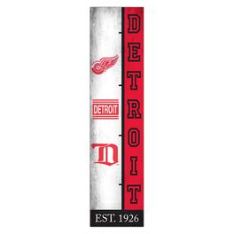 Fan Creations - Detroit Red Wings 6" x 24" Progression Wood Sign - Multicolor