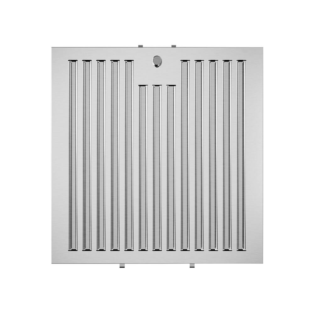 Alt View 10. Streamline - 30 in. Bernardo Convertible Wall Mount 220 CFM Range Hood, Baffle Filters, Push Button Control, LED Light - Brushed Stainless Steel.