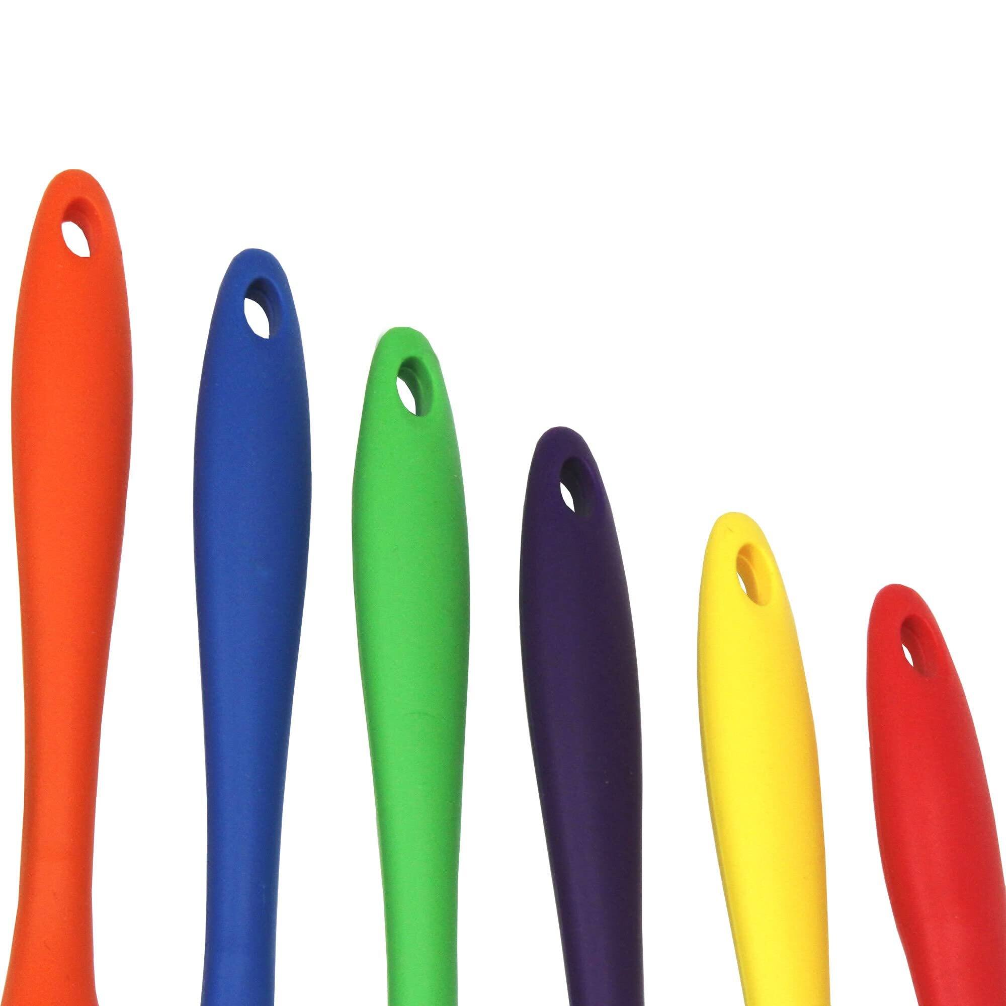 Angle. Chef Craft - 7 Piece Premium Silicone Kitchen Tool and Utensil Set - Assorted Colors - Assorted.