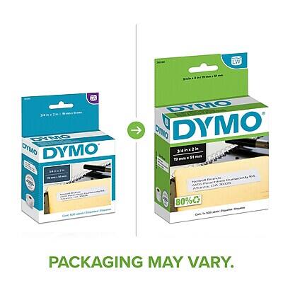 DYMO 34mm x 2mm in mm x 51 mm 1 80% . PACKAGING MAY VARY.